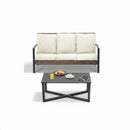 2 Piece Patio Set With Cushions & Coffee Table by HouseOfZazla