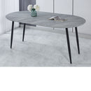 Extensible Table, Dining Table, Office Table, Coffee Table Metal Leg by HouseOfZazla