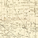Vintage Map of Darke County, Ohio 1857