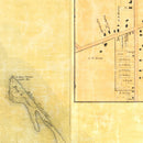 Vintage Map of Erie County, Ohio 1863