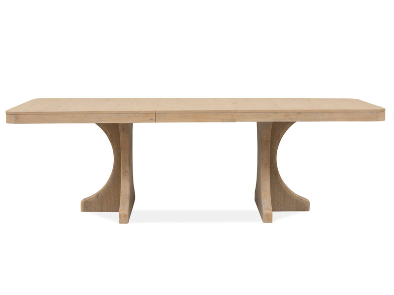 Somerset - Trestle Dining Table - Butternut and Omari Natural, photo 4 of 7