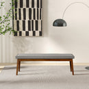 Warren - Bench - Ash Gray by HouseOfZazla