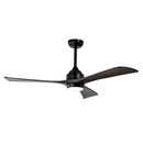 52" Solid Wood Blades Ceiling Fan with Lights Remote Control, Quiet DC Motor by HouseOfZazla
