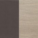 Staten - Upholstered Armless Accent Chair - Dark Brown by HouseOfZazla