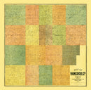 Vintage Map of Hancock County, Ohio 1890