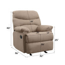 Arcadia - Micro Motion Glider Recliner by Unique Piece Furniture