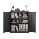 Metal Storage Cabinet With Locking Doors And Adjustable Shelf, Folding Filing Storage Cabinet, Folding Storage Locker Cabinet For Home Office, School, Garage by HouseOfZazla