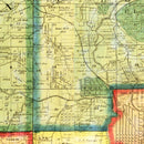 Vintage Map of Hamilton County, Ohio 1856