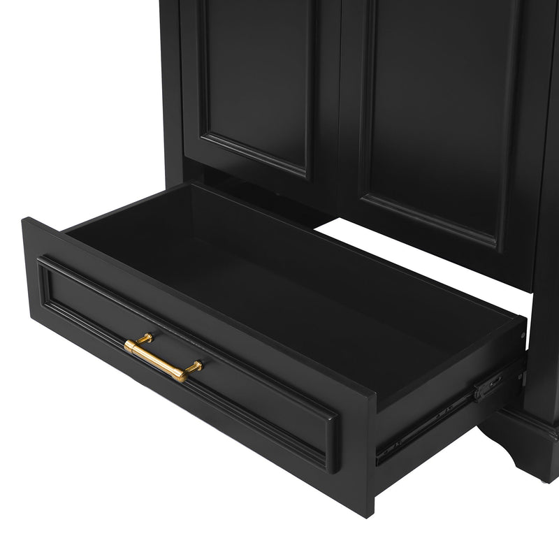 Bathroom Vanity With Sink, Cabinet & 2 Soft Closing Doors & Adjustable Shelf, photo 14 of 50