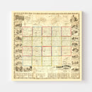 Vintage Map of Huron County, Ohio 1859