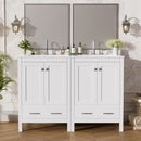 Space Saving Bathroom Vanity With Integrated Ceramic Sink