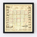 Vintage Map of Huron County, Ohio 1859