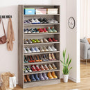 9 Tier Freestanding Shoe Cabinet with Open Design by HouseOfZazla