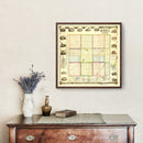 Vintage Map of De Kalb County, Ohio 1863