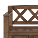 Amherst - Compact Entryway Storage Bench by Unique Piece Furniture