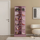 360 Rotating Shoe Cabinet 6 Layers by Unique Piece Furniture