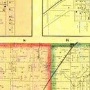 Vintage Map of Seneca County, Ohio 1864