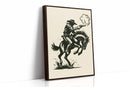 Cowboy Gunfire in the Dust