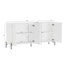 Abbey - Sideboard With Adjustable Shelves by HouseOfZazla