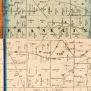 Vintage Map of Richland County, Ohio 1856