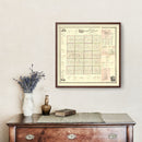 Vintage Map of Portage County, Ohio 1857