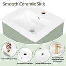 Bathroom Vanity With Sink, Cabinet With Adjustable Shelf by HouseOfZazla
