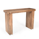 TREXM Console Table in Honey Finish