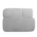 122" Modern L-Shaped Sectional Sofa with High-Density Foam and Chaise Lounge by HouseOfZazla