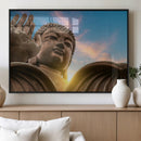 Buddha Statue and Daylight Wall Art, Buddha Statue Wall Art by MyGreatCanvas | Canvas Wall Art Prints | Photo Prints & Wall Decor