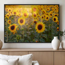 Sunflower Sunshine Wall Art Canvas Print by MyGreatCanvas | Canvas Wall Art Prints | Photo Prints & Wall Decor