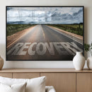 Recovery Road Wall Art Canvas Print