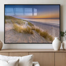 Sunrise On The Beach Wall Art Canvas Print