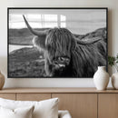 Longhorn Steer Canvas Print Wall Art, Highland Cow Canvas by MyGreatCanvas | Canvas Wall Art Prints | Photo Prints & Wall Decor