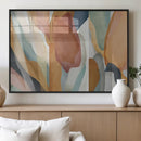 Boho Wall Art Canvas Print Set, Watercolor Boho Wall Art
