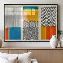 Canvas Print Wall Art Abstract Illustrs Art Boho, Framed