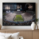 Penn Stadium Football Wall Art Canvas Print, Pennsylvania