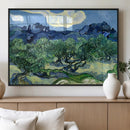 Olive Trees Van Gogh Wall Art Canvas Print