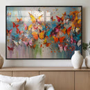 Abstract Butterfly Wall Art Canvas Print