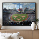 New York Mets Baseball Team Print - Citi Field Stadium Wall