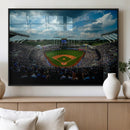 3-Panel Kauffman Stadium Wall Art Print | Large Kansas City