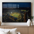 Michigan Wolverines Football Team Print - Michigan Stadium
