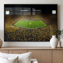 Stadium in Michigan Wall Art Canvas Print, Framed American