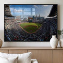 Truist Park Stadium Canvas Wall Art - Atlanta Braves Game