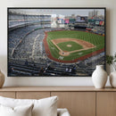New York Yankees Baseball Team Print - Yankee Stadium Wall