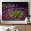Bryant-Denny Stadium Night Game Triple Canvas Wall Art - by MyGreatCanvas | Canvas Wall Art Prints | Photo Prints & Wall Decor