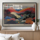 Yayoi Kusama Wall Art – Framed Japanese Abstract Art Print,
