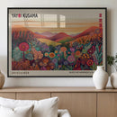 Framed Yayoi Kusama 1986 Wall Art Print – Japanese Wall Art