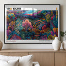 Framed Yayoi Kusama 1986 Wall Art Print – Japanese Wall Art