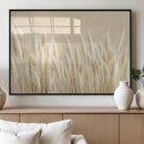 Grass Wall Art Print - Elegant Neutral Decor for Living