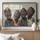Shai Yossef Print - Joyful Childhood Canvas Wall Art -